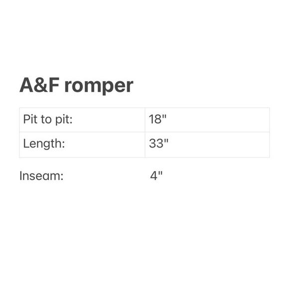 Abercrombie & Fitch Navy Blue Romper - Picture 10 of 10